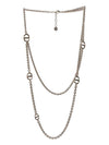 CD Navy Necklace Gold - DIOR - BALAAN 8