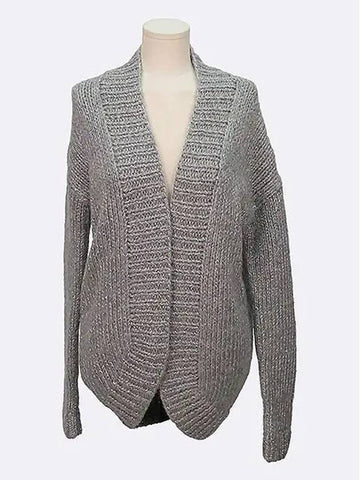 Gray color loose fit open cardigan size S - THEORY - BALAAN 1