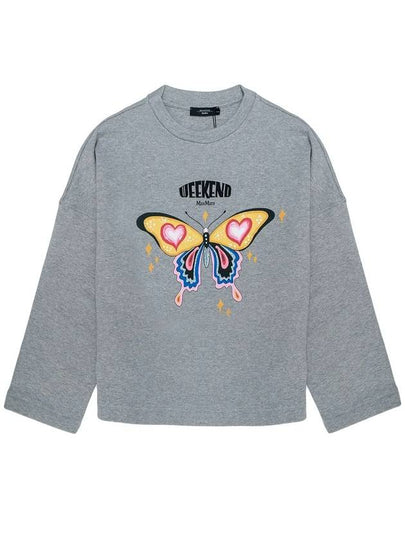 Temide Cotton Sweatshirt Grey - MAX MARA - BALAAN 2