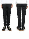 Compass Badge Cargo Straight Pants Black - STONE ISLAND - BALAAN 2