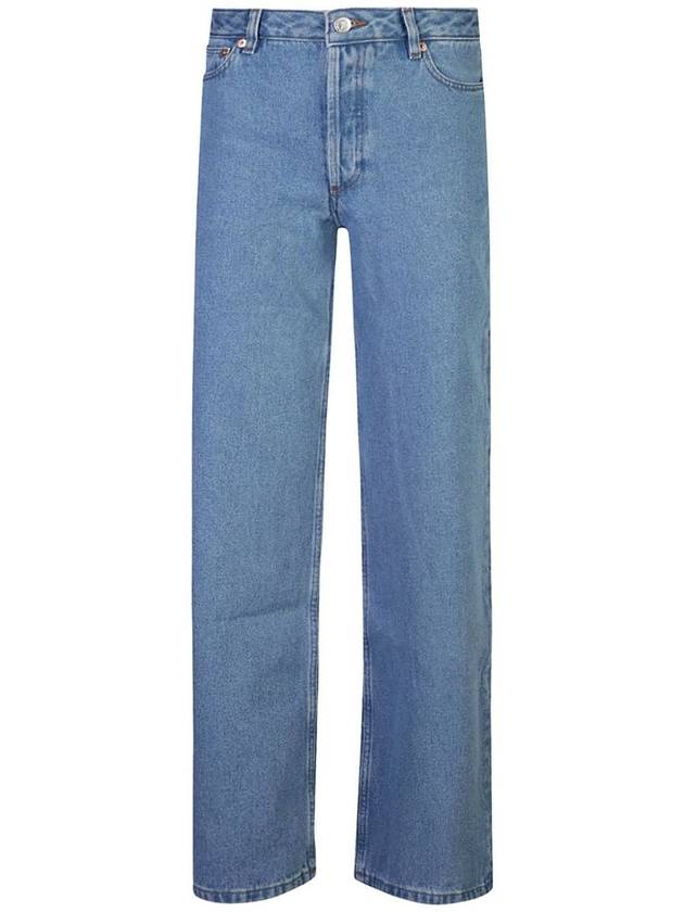 Elisabeth Denim Wide Jeans Stone Wash Indigo - A.P.C. - BALAAN 2