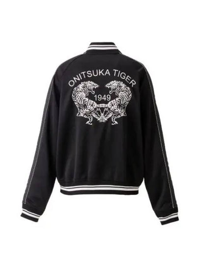 Back Tiger Embroidery Track Jacket Black - ONITSUKA TIGER - BALAAN 2