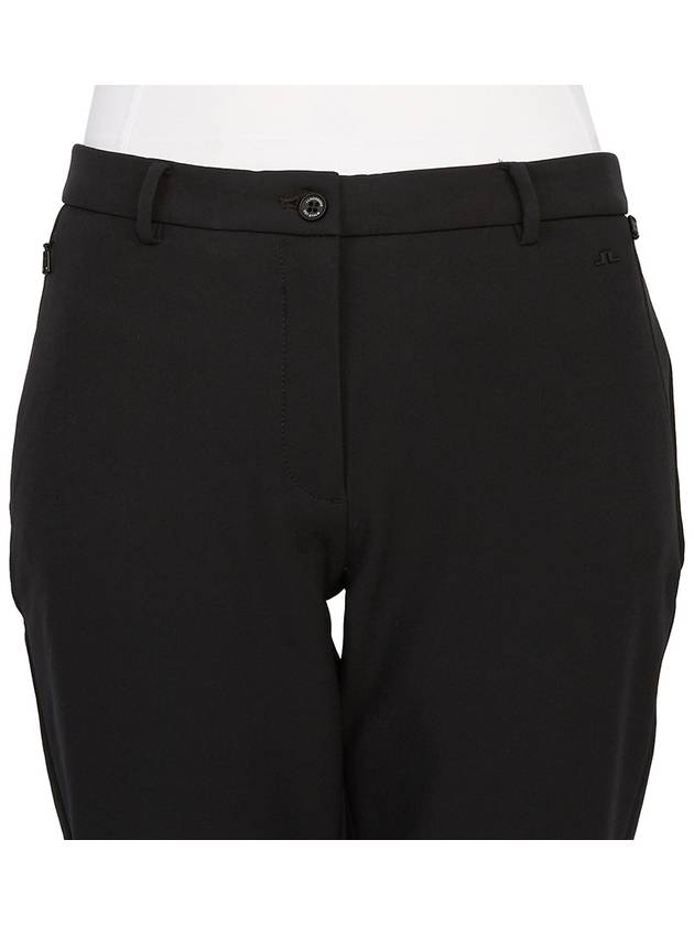 Lei Bonded Fleece Pants Black - J.LINDEBERG - BALAAN 7