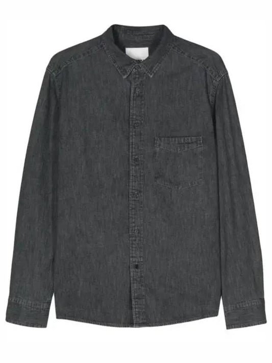 Chemise Denim Long Sleeve Shirt Grey - ISABEL MARANT - BALAAN 2