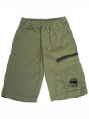 Lens 14CKBE050C 005400G 648 Kids Bermuda Cargo Shorts Adults can wear - CP COMPANY - BALAAN 1