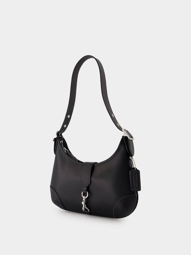 Hamptons Hobo Shoulder Bag Black - COACH - BALAAN 3