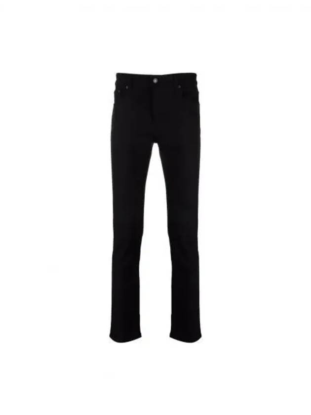 Men's Slim Fit Straight Pants Black - AMI - BALAAN 2