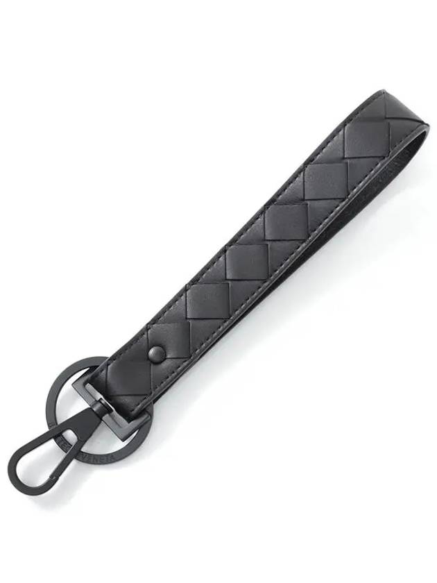 Intrecciato Key Holder Black - BOTTEGA VENETA - BALAAN 2