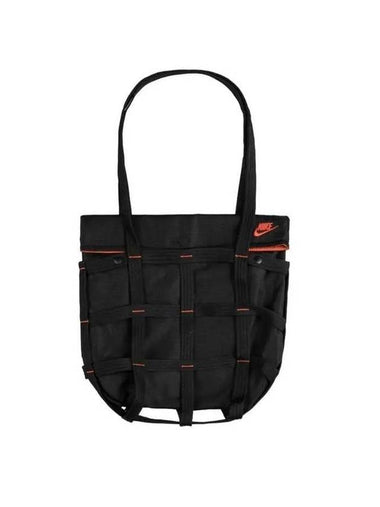 Sportswear Cargo Tote 12L Black Orange HF5303 010 - NIKE - BALAAN 1