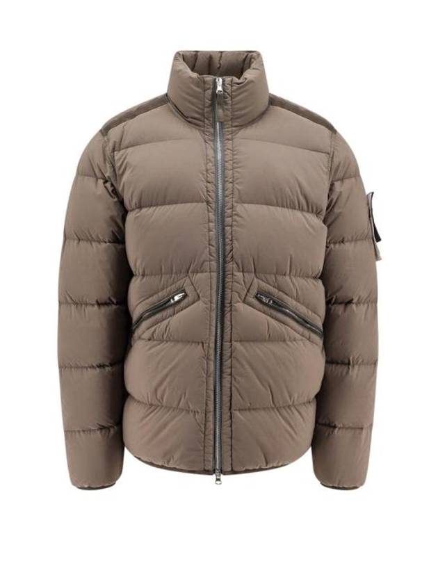 Seamless Tunnel Nylon Down TC Padding Beige - STONE ISLAND - BALAAN 2