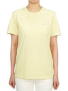 Baby Fox Patch Regular Short Sleeve T-Shirt Yellow - MAISON KITSUNE - BALAAN 2