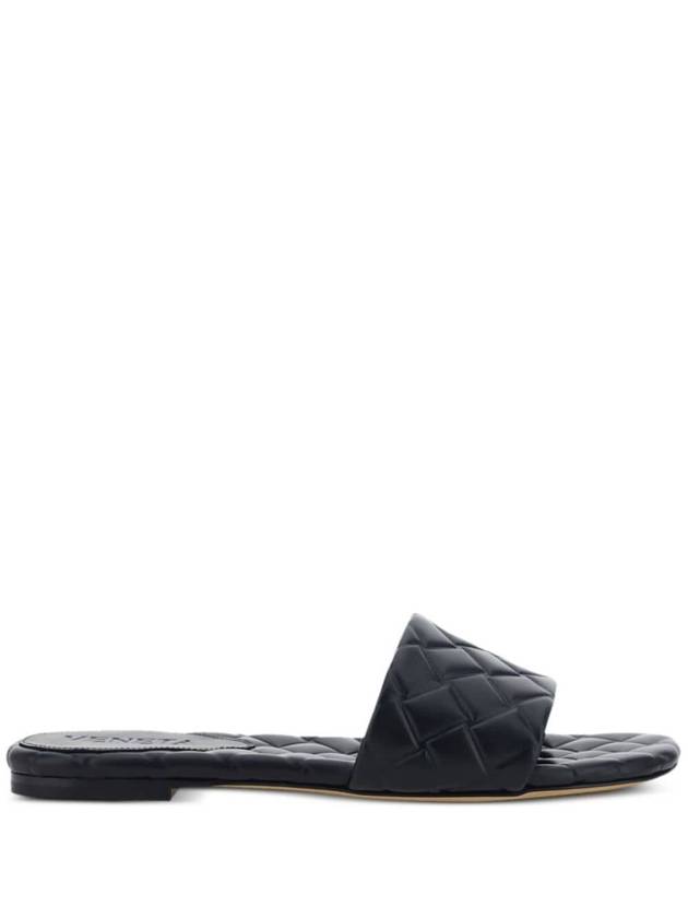 Flat Amy Mule Black - BOTTEGA VENETA - BALAAN 5