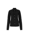 Gracienne Fitted Cotton Shirt 2302WSH05FA354 099 - ANN DEMEULEMEESTER - BALAAN 1