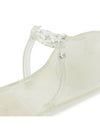 Mini Miller Jelly Flip Flops White - TORY BURCH - BALAAN 11