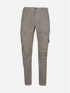 Lens Patch Stretch Satin Cargo Straight Pants Grey - CP COMPANY - BALAAN 2