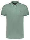 Stretch Piquet Slim Polo Shirt Green - CP COMPANY - BALAAN 1