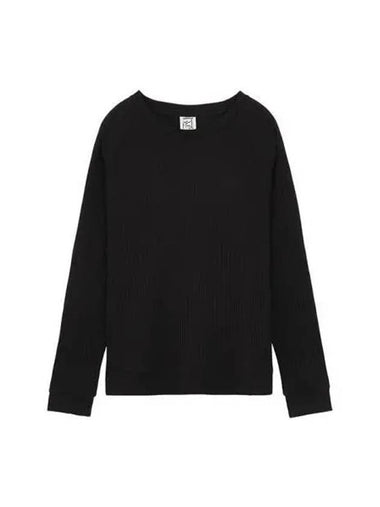 Sweatshirt Women s Basic Black - BASERANGE - BALAAN 1