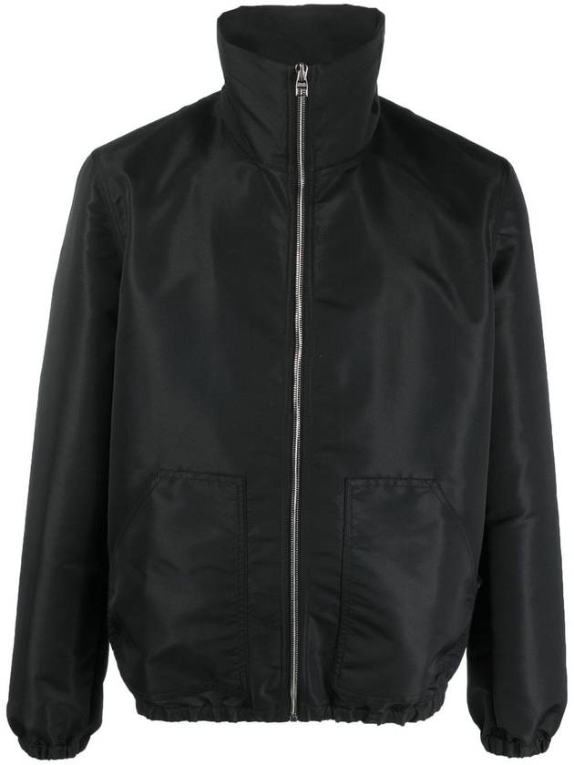 Men's Logo Pocket Zip-Up Jacket Black - ALEXANDER MCQUEEN - BALAAN 2