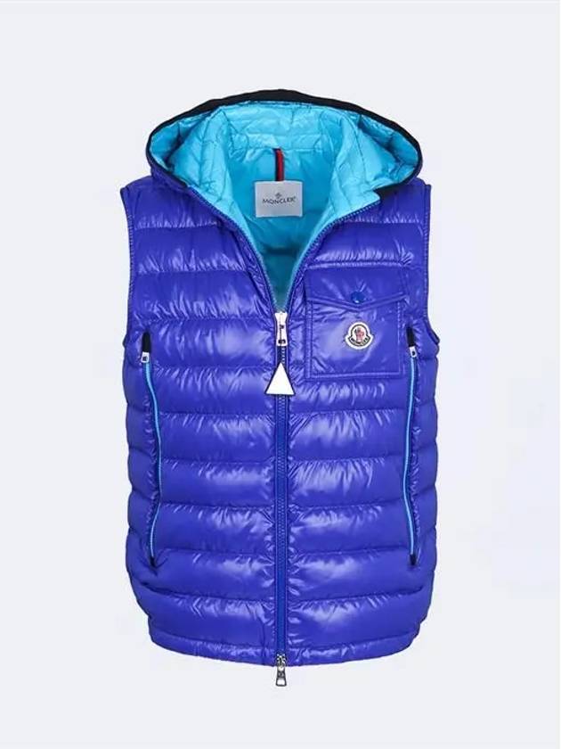 Men's Ragot Padded Vest Blue - MONCLER - BALAAN 2