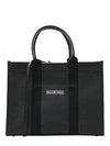 Hardware Medium Grain Calfskin Tote Bag Black - BALENCIAGA - BALAAN 2