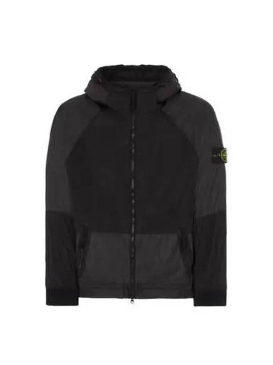 Nylon Metal Watro-TC Hooded Jacket Black - STONE ISLAND - BALAAN 2