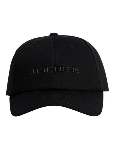 Elijah Logo Cotton Ball Cap Black - J.LINDEBERG - BALAAN 1