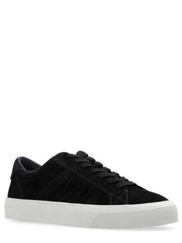 Monaco2 Low-Top Sneakers Dark Blue - MONCLER - BALAAN 3