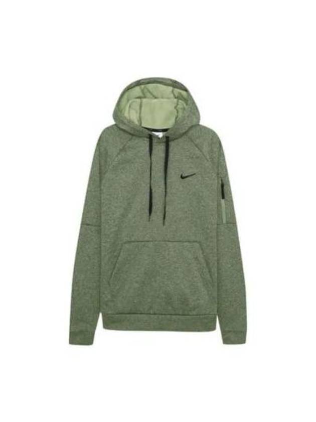 Thermafit Fitness Hoodie Green - NIKE - BALAAN 2