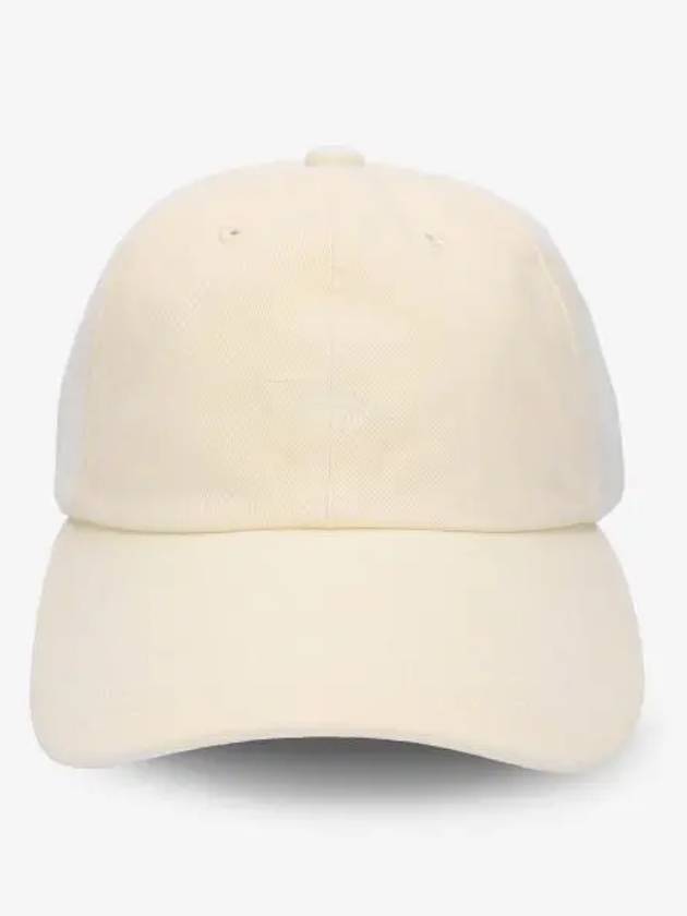 Logo Cotton Ball Cap White - TOTEME - BALAAN 2