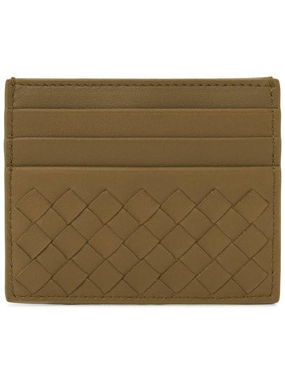 Intrecciato Weaving Card Wallet Brown - BOTTEGA VENETA - BALAAN 2