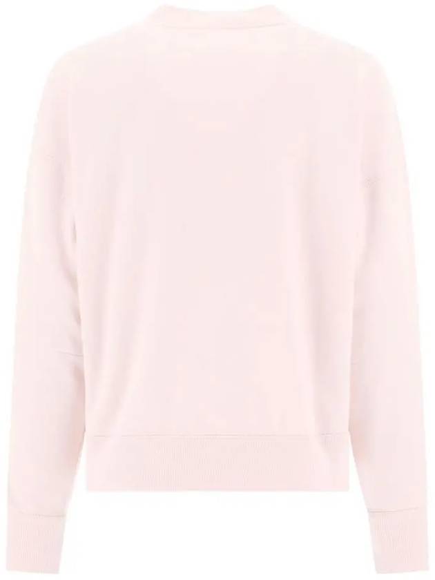 Moby Velvet Logo Sweatshirt SW0003FA A1M07E 40LK - ISABEL MARANT - BALAAN 3