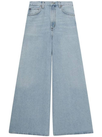 A Goldie Nolan High Rise Wide Jeans A92031601 - AGOLDE - BALAAN 1