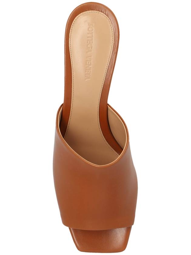 Bottega Veneta Leather Mules, Women's, Brown - BOTTEGA VENETA - BALAAN 6