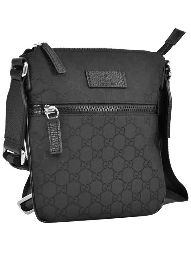 Micro GG Ssima Canvas Messenger Bag Black - GUCCI - BALAAN 4