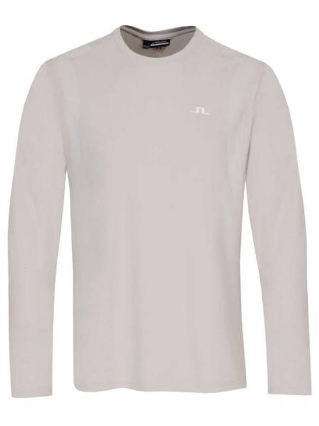 Elion Logo Long Sleeve T-Shirt Moonbeam - J.LINDEBERG - BALAAN 2