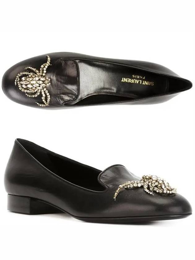 15FW TRIPON beaded loafers 404645 AKP00 1000 - SAINT LAURENT - BALAAN 1