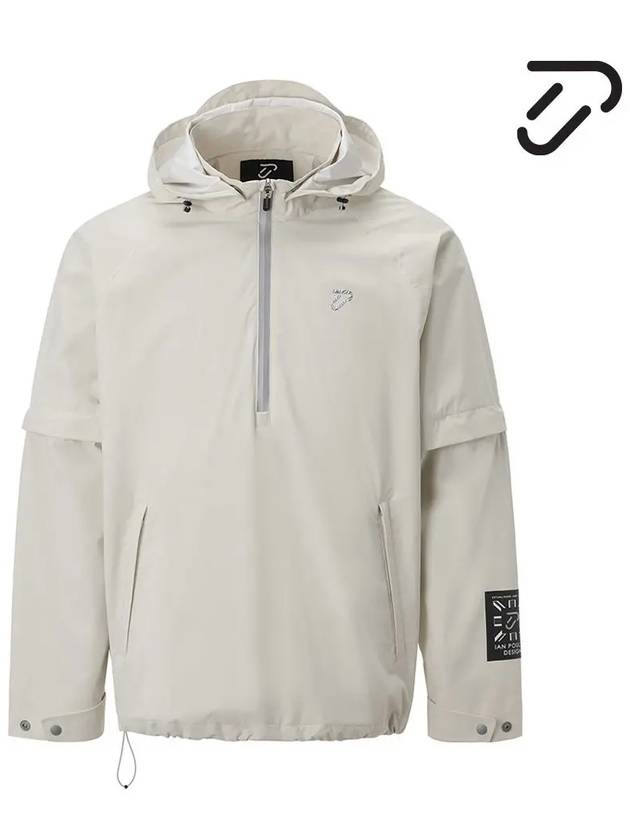 Basic Anorak Jacket IPM3AWR802 BE - IJP DESIGN - BALAAN 1