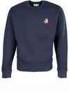 Fox Cotton Sweatshirt Navy - MAISON KITSUNE - BALAAN 2