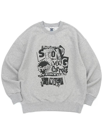 Vint Shopping Sweatshirt Melange - POLYGRAM - BALAAN 1