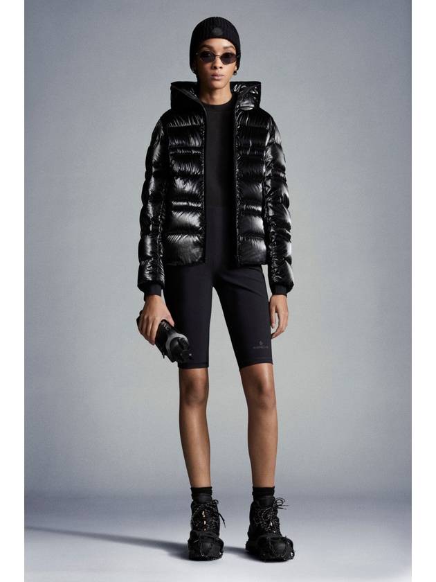 THARON short light down jacket 1A00019 53A3H 999 black women 3 - MONCLER - BALAAN 1