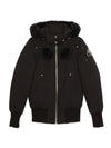 Original Debbie Bomber Jacket Black Shearling Black - MOOSE KNUCKLES - BALAAN 1