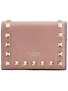 Garavani Rockstud Half Wallet QW1P0P39BOL P45 - VALENTINO - BALAAN 1