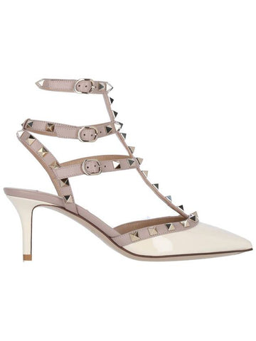 Valentino Garavani With Heel White - VALENTINO - BALAAN 1