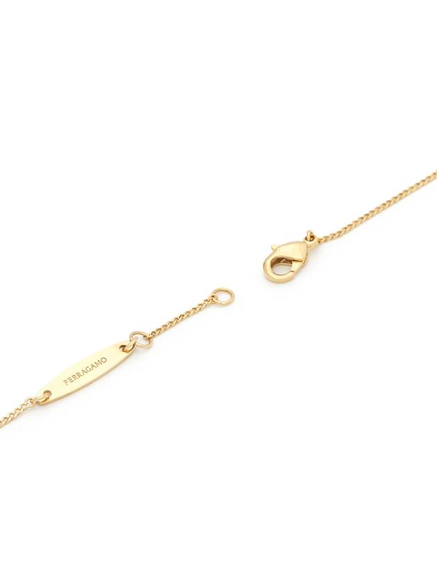 Twisted Gancini Necklace Gold - SALVATORE FERRAGAMO - BALAAN 5