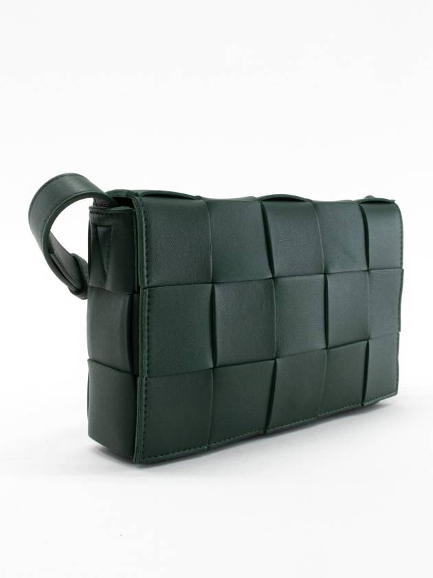 Intrecciato Cassette Cross Bag Rain Tree - BOTTEGA VENETA - BALAAN 4