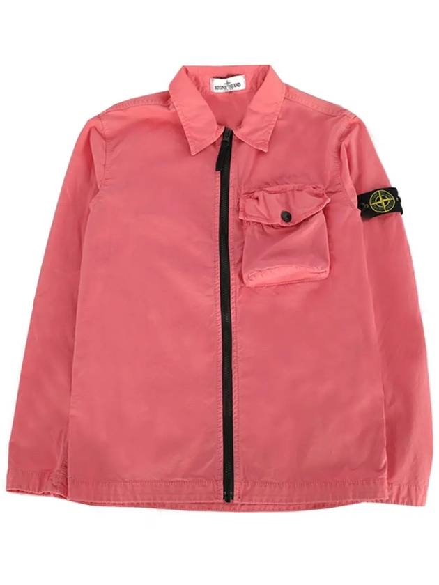 Kids Women s Wappen Patch Shirt Jacket 761610510 V0187 - STONE ISLAND - BALAAN 2