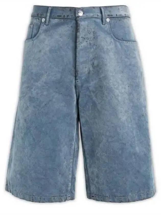 23 313D008A313X 584 Denim Bermuda Shorts - DIOR - BALAAN.