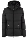 FOURMINES logo patch padded jacket black 1A001 60 54A81 999 - MONCLER - BALAAN 1