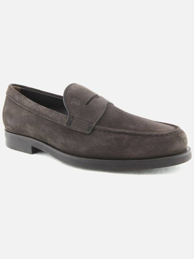 Mocassino Classic Suede Loafers Brown - TOD'S - BALAAN 2