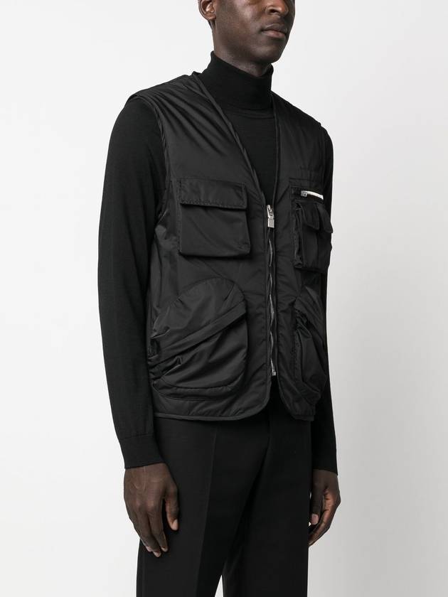 Men's Multipot Nylon Vest Black - GIVENCHY - BALAAN 3